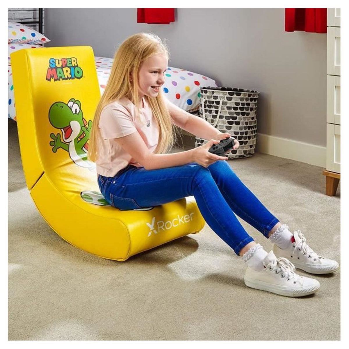 Fauteuil à Bascule Yoshi Super Mario