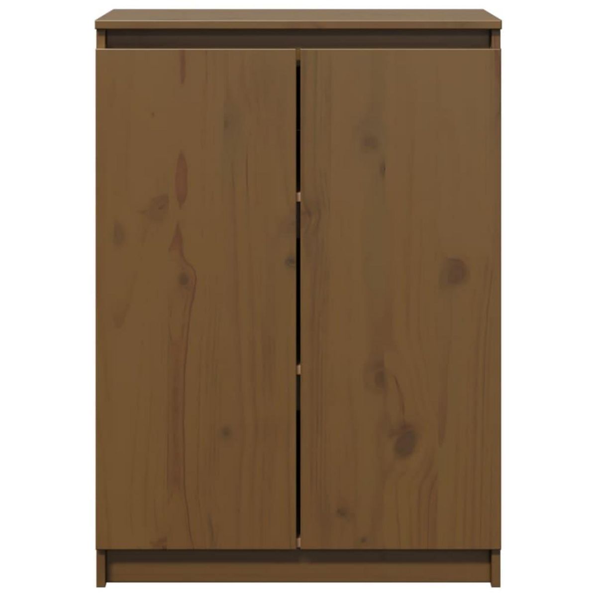 VIDAXL Buffet Marron miel 60x36x84 cm Bois de pin massif