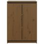 Voir la diapositive 5 : VIDAXL Buffet Marron miel 60x36x84 cm Bois de pin massif