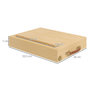 Voir la diapositive 3 : VINSETTO Mallette chevalet professionnel de table inclinaison réglable 3 compartiments de rangement bois de hêtre