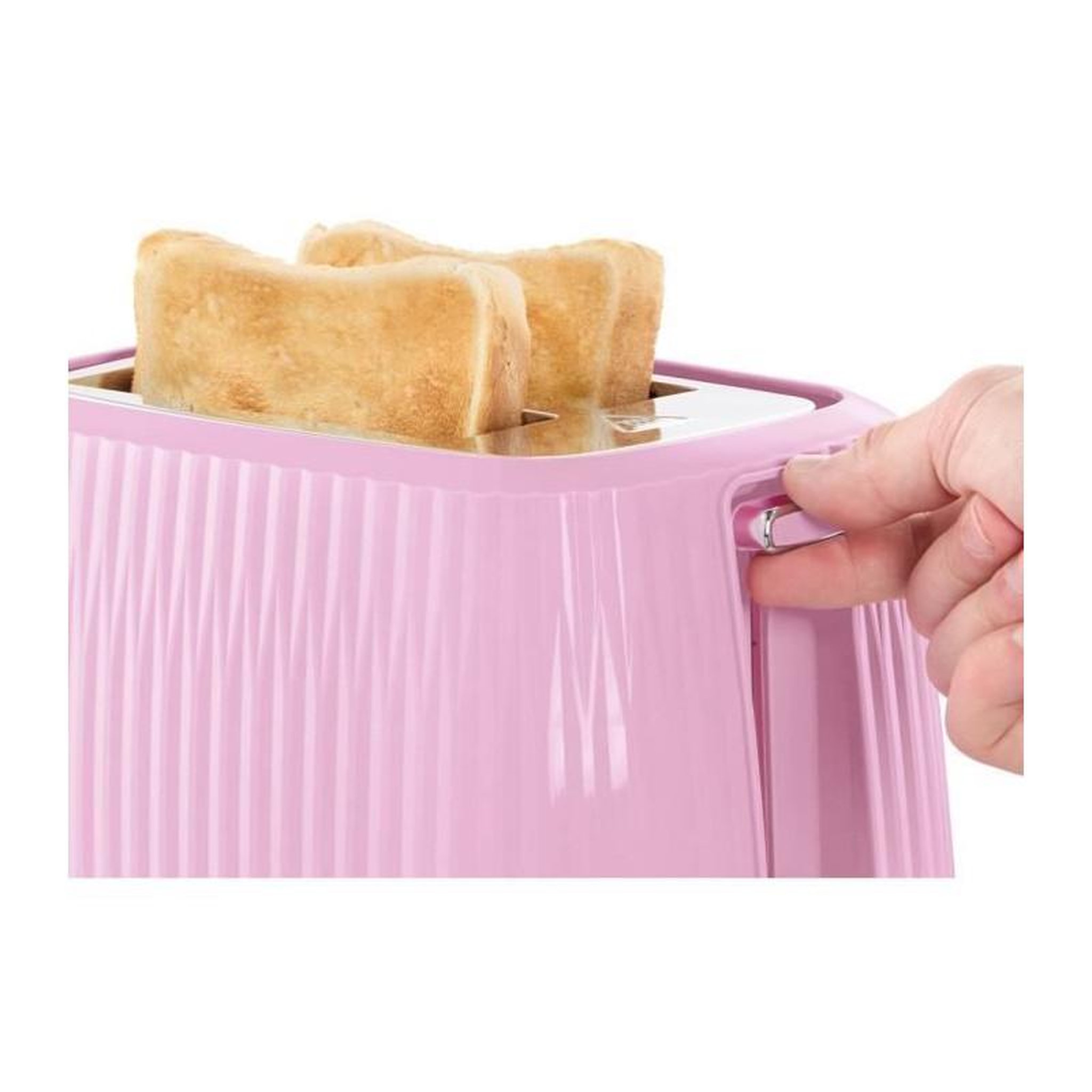 Voir la diapositive 4 : Russell Hobbs Grille-pain - RUSSELL HOBBS - EDEN - 800 W - 2 fentes - Rasberry