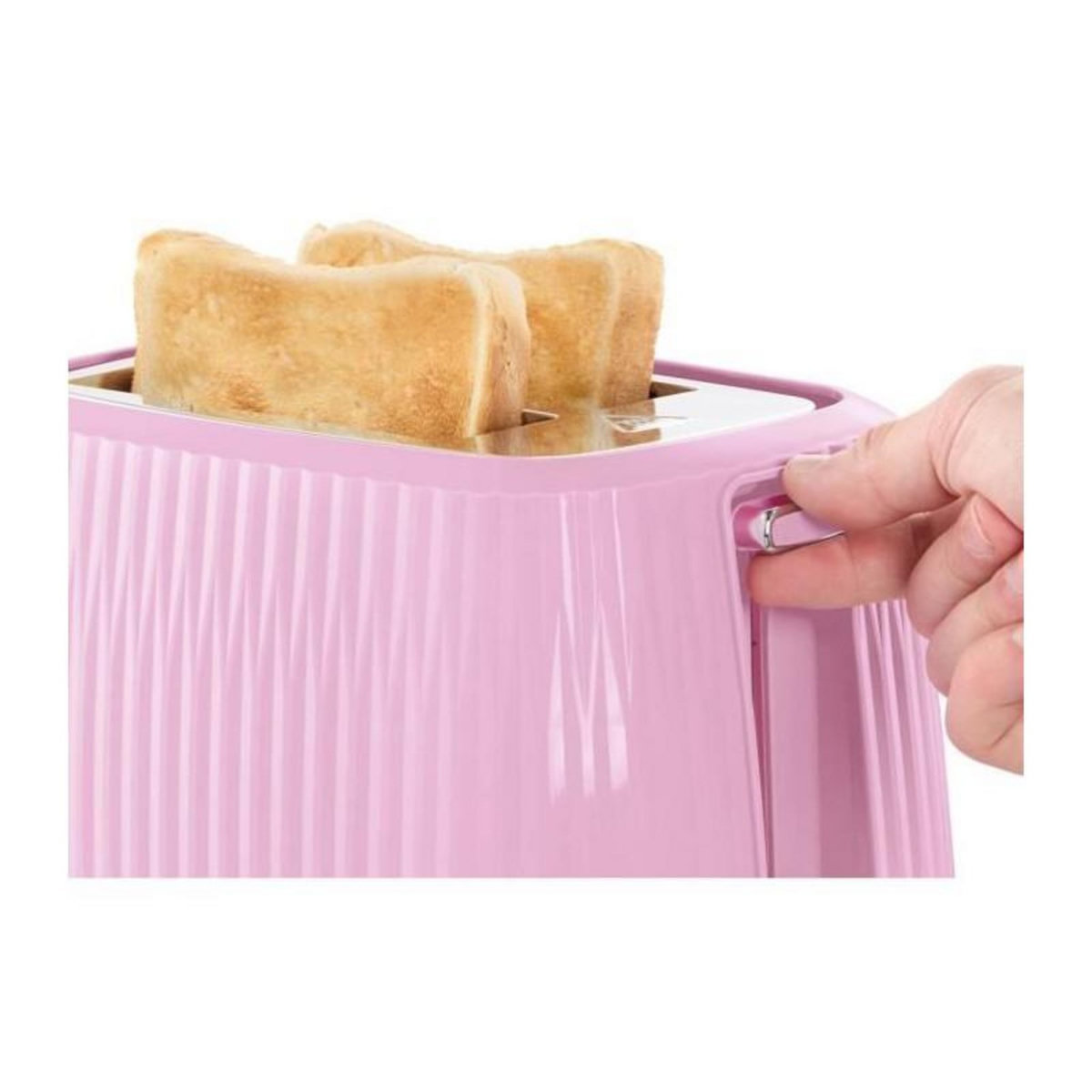 Russell Hobbs Grille-pain - RUSSELL HOBBS - EDEN - 800 W - 2 fentes - Rasberry