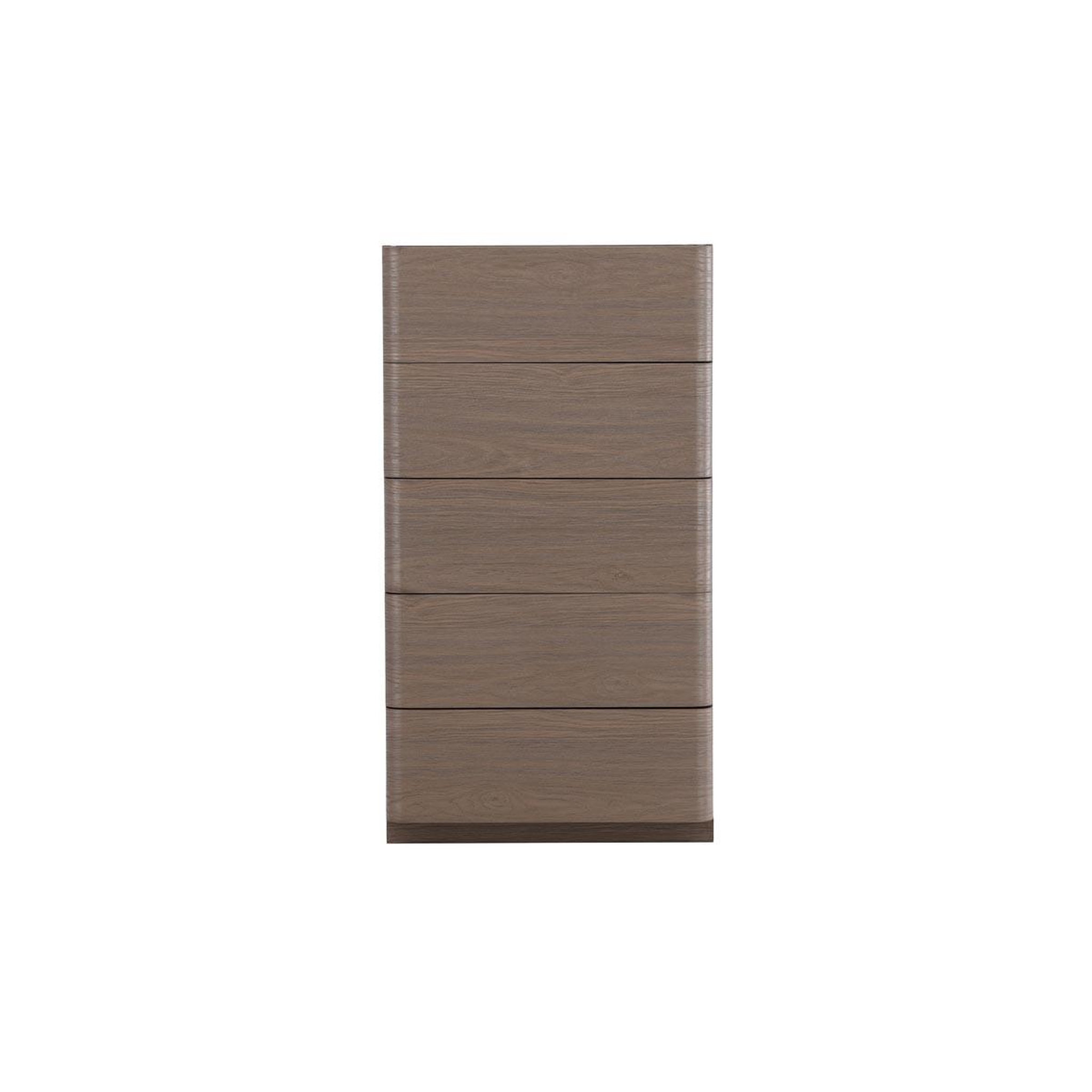 Voir la diapositive 3 : Paris Prix Commode design 5 tiroirs  noble  100cm moka