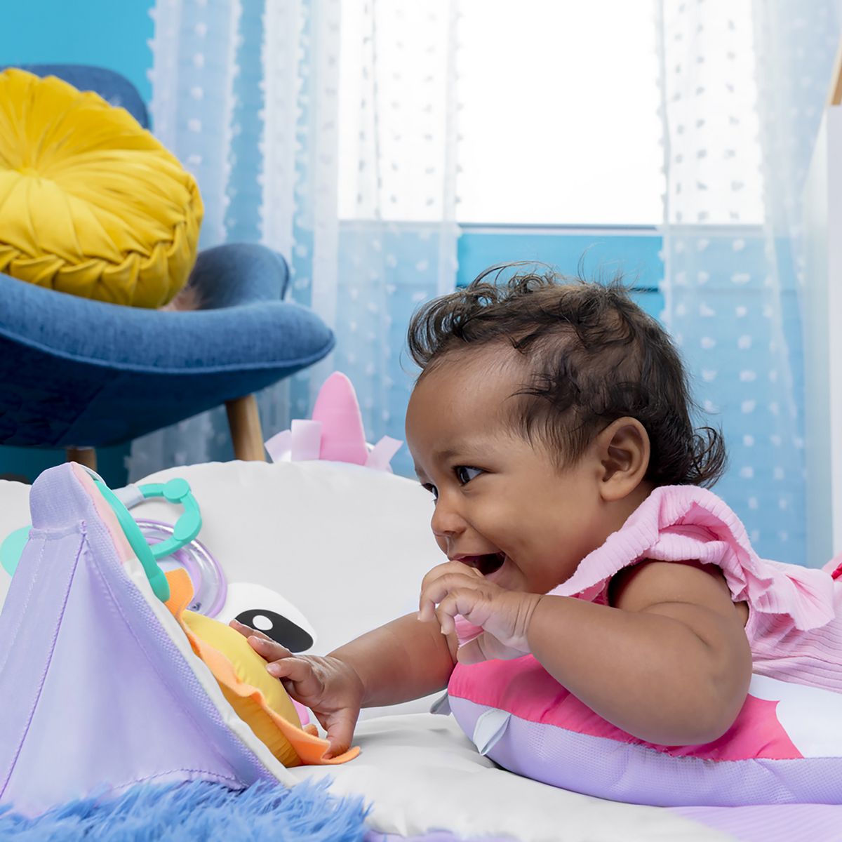 AUCHAN BABY Tapis d'activités Licorne bébé 