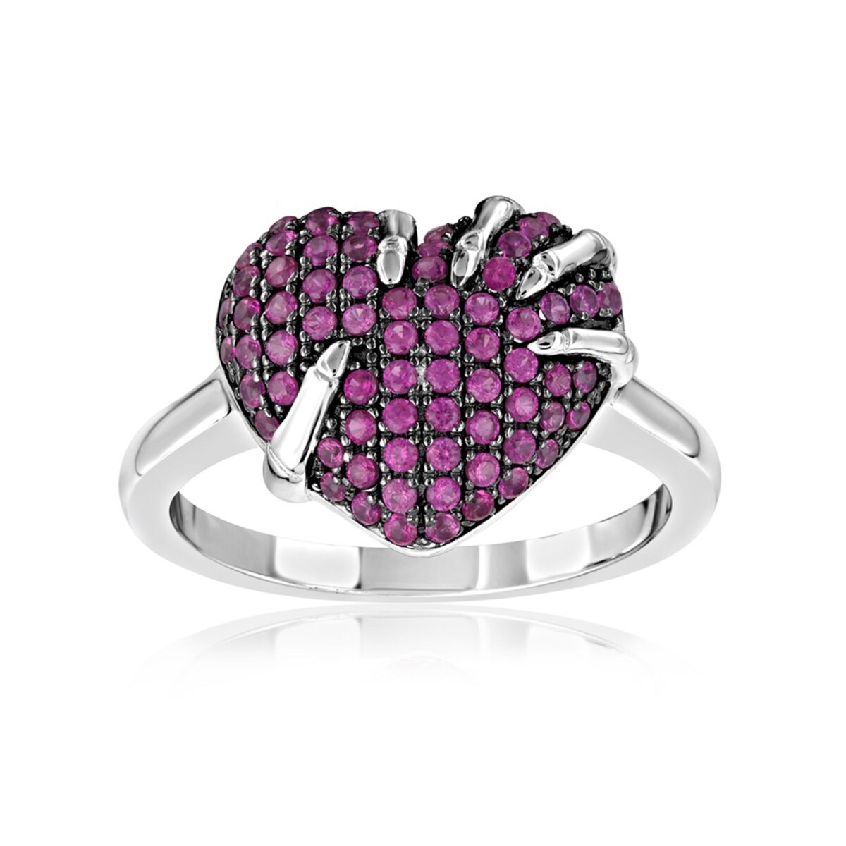 Bague discount coeur swarovski