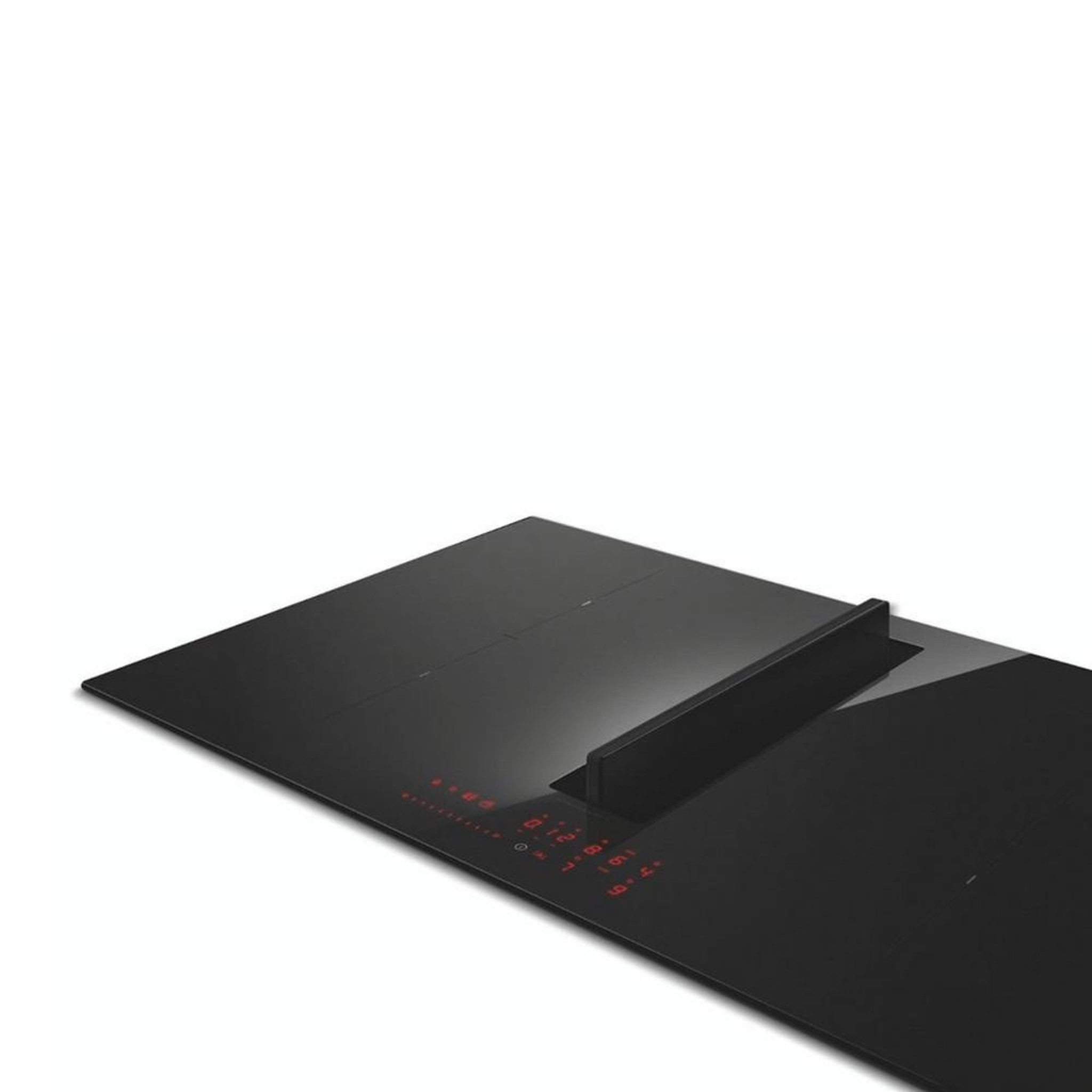 Voir la diapositive 4 : ELICA Table de cuisson aspirante induction 83cm 4 feux 7400w noir - prf0179476
