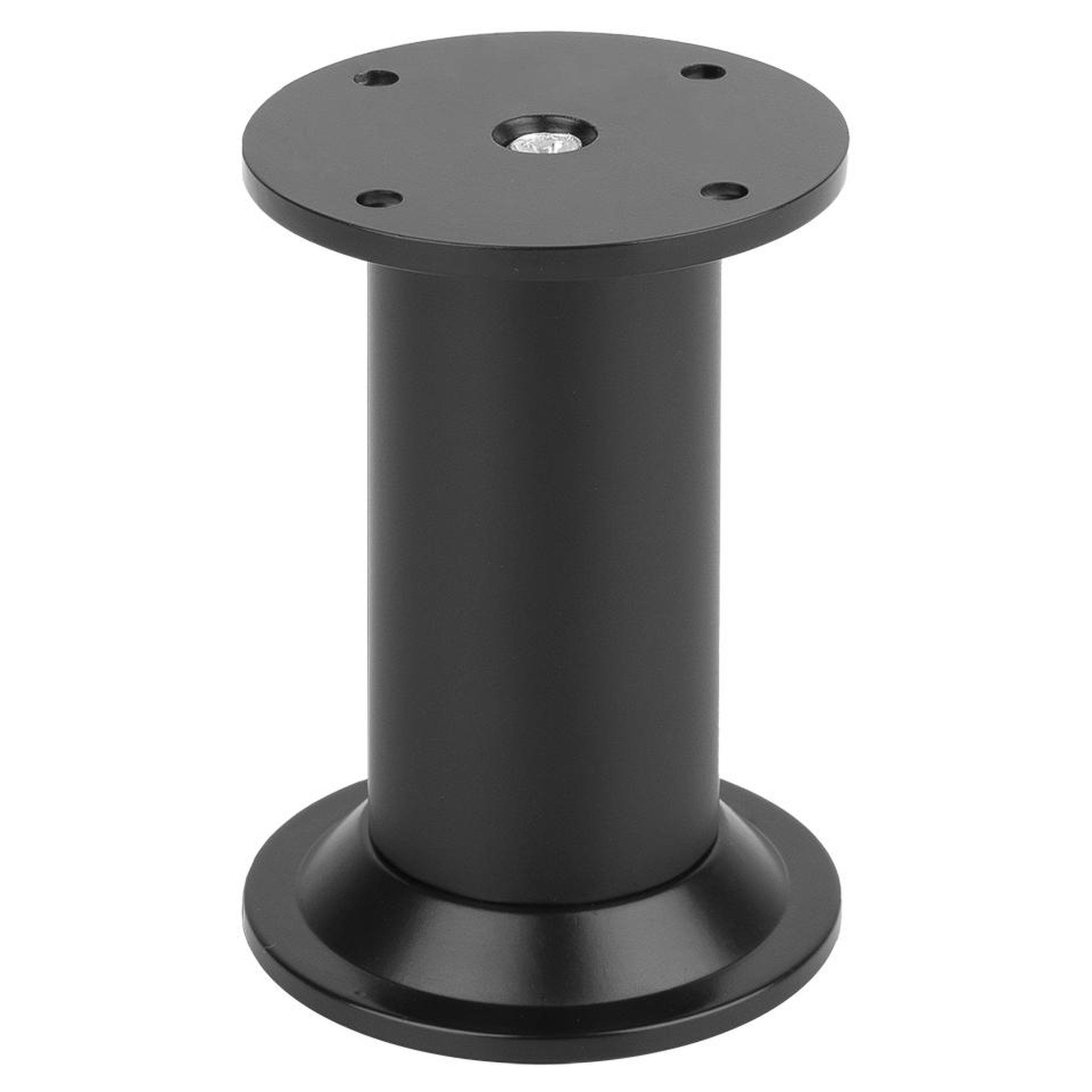 CENTRALE BRICO Pied de meuble fa004 80 mm réglable noir mat