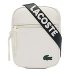 Lacoste Sacoche Blanche Homme Lacoste Flat. Coloris disponibles : Blanc