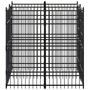 Voir la diapositive 3 : VIDAXL Chenil d'exterieur pour chiens Acier 3,69 m²