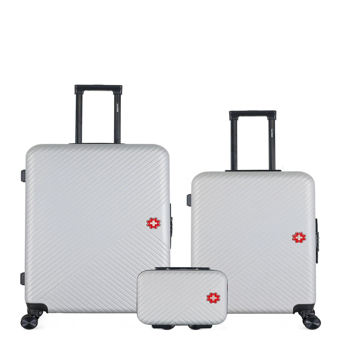 SWISS KOPPER SWISS KOPPER - LOT DE 3 - Valises grand format, weekend et vanity SPIEZ