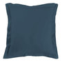 Voir la diapositive 1 : Paris Prix Taie d'Oreiller  Lina  63x63cm Bleu Nuit