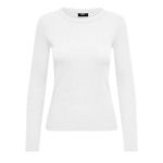 JACQUELINE DE YONG T Shirt Manches  ongues  Femme JDY  ucky. Coloris disponibles : Blanc