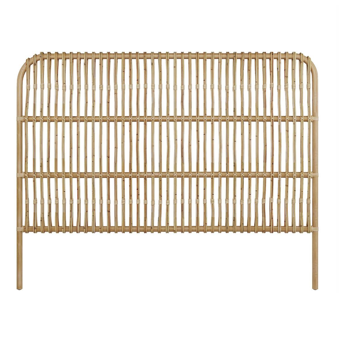 Rendez vous déco Tête de lit en rotin naturel 140 cm - Morphée