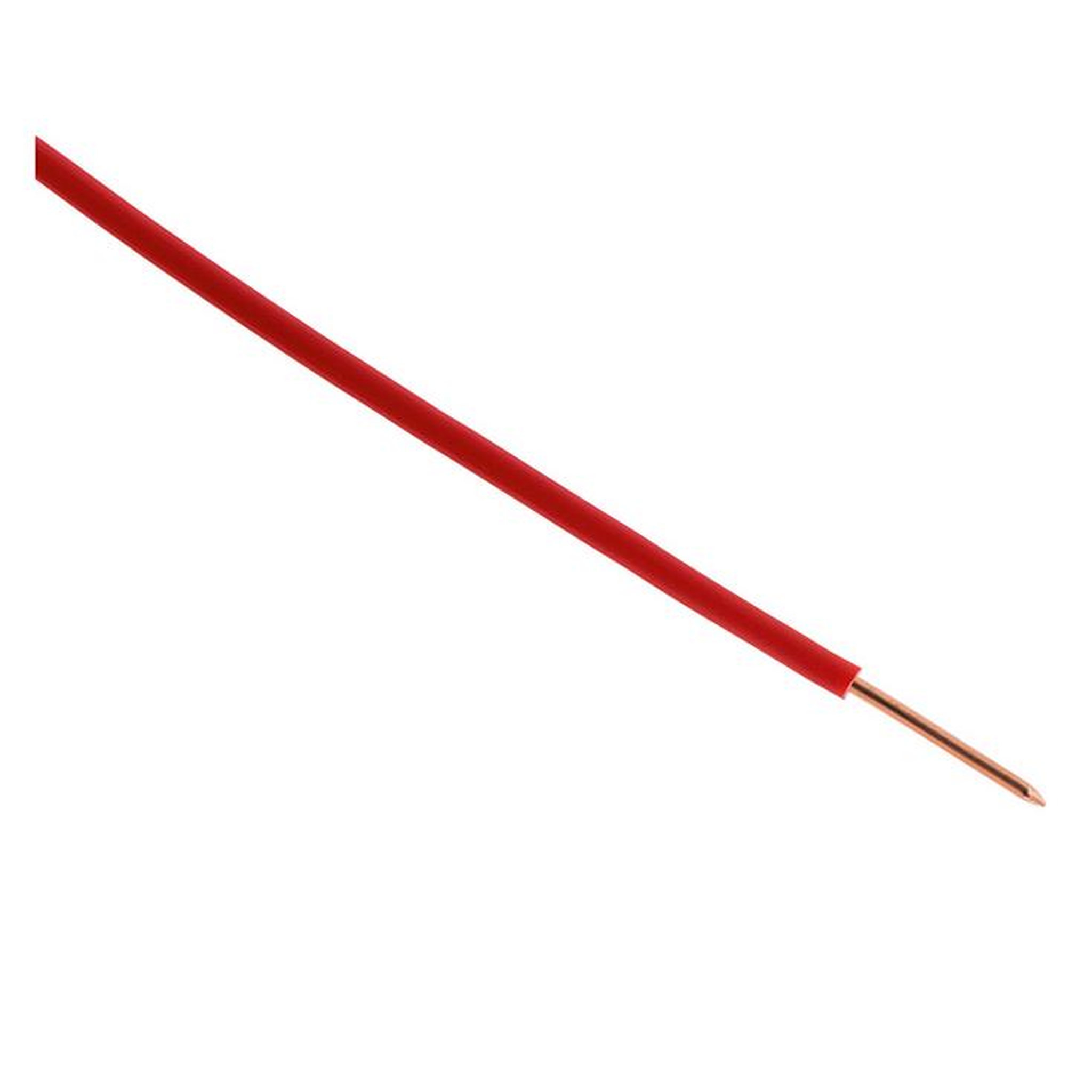 Voir la diapositive 2 : ZENITECH Câble électrique HO7V-U 2,5mm2 Rouge - 25m