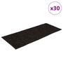 Voir la diapositive 2 : VIDAXL Tapis d'escalier auto-adhesifs 30 pcs marron 60x25 cm