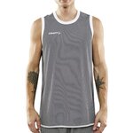 CRAFT Maillot Basketball Réversible Noir/Blanc Craft Progress. Coloris disponibles : Gris