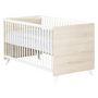 Voir la diapositive 3 : BABY PRICE  Lit bébé évolutif Little Big Bed 140x70cm SCANDI coloris naturel  