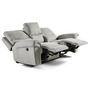 Voir la diapositive 3 : BEST MOBILIER Jasmin - canapé relax électrique 2 et 3 places - en tissu