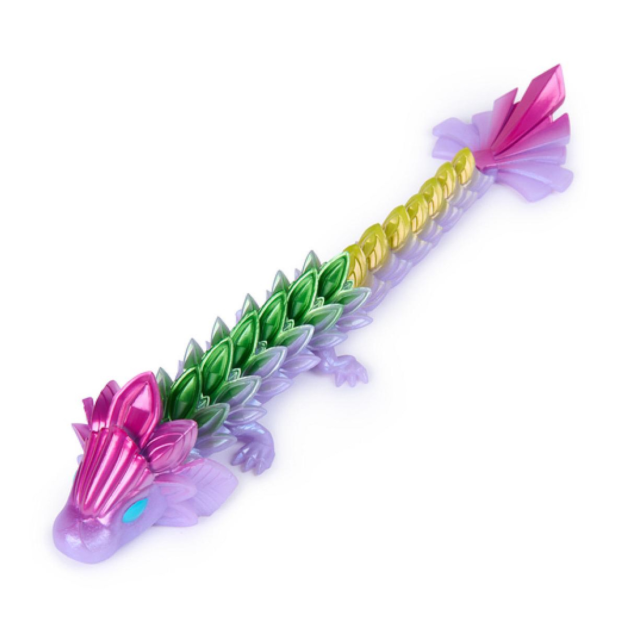 Voir la diapositive 4 : SpinMaster CrystaLynx Dragons - Figurine Articulée Dragon 23 Cm surprise