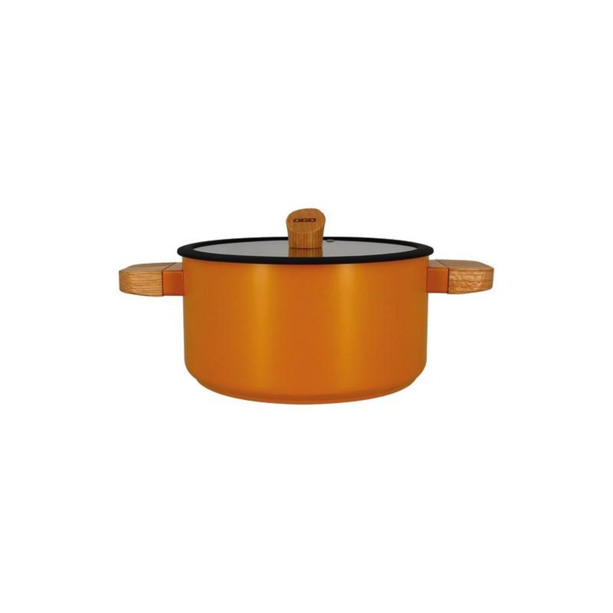 OGO LIVING ECTOR FAITOUT 24CM JAUNE MANCHE BOIS OGOLIVING - 7930276