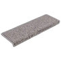 Voir la diapositive 2 : VIDAXL Tapis d'escalier 30 pcs 65x21x4 cm gris