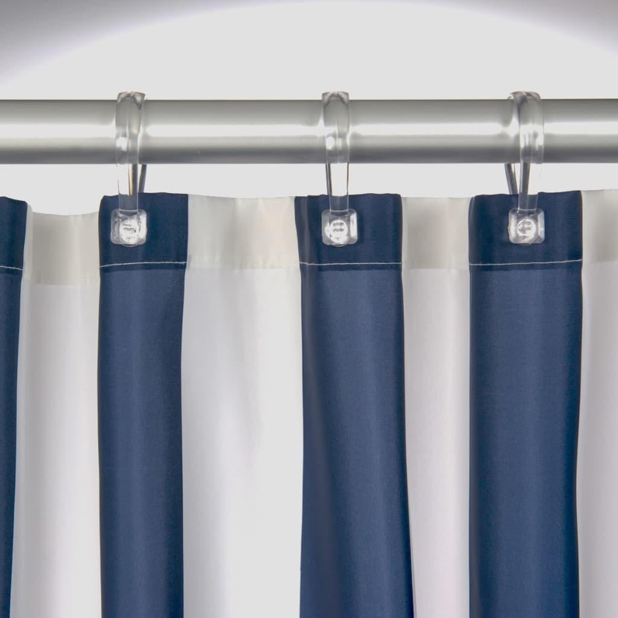 Voir la diapositive 3 : SEALSKIN Sealskin Rideau de douche Linje 180 cm Bleu