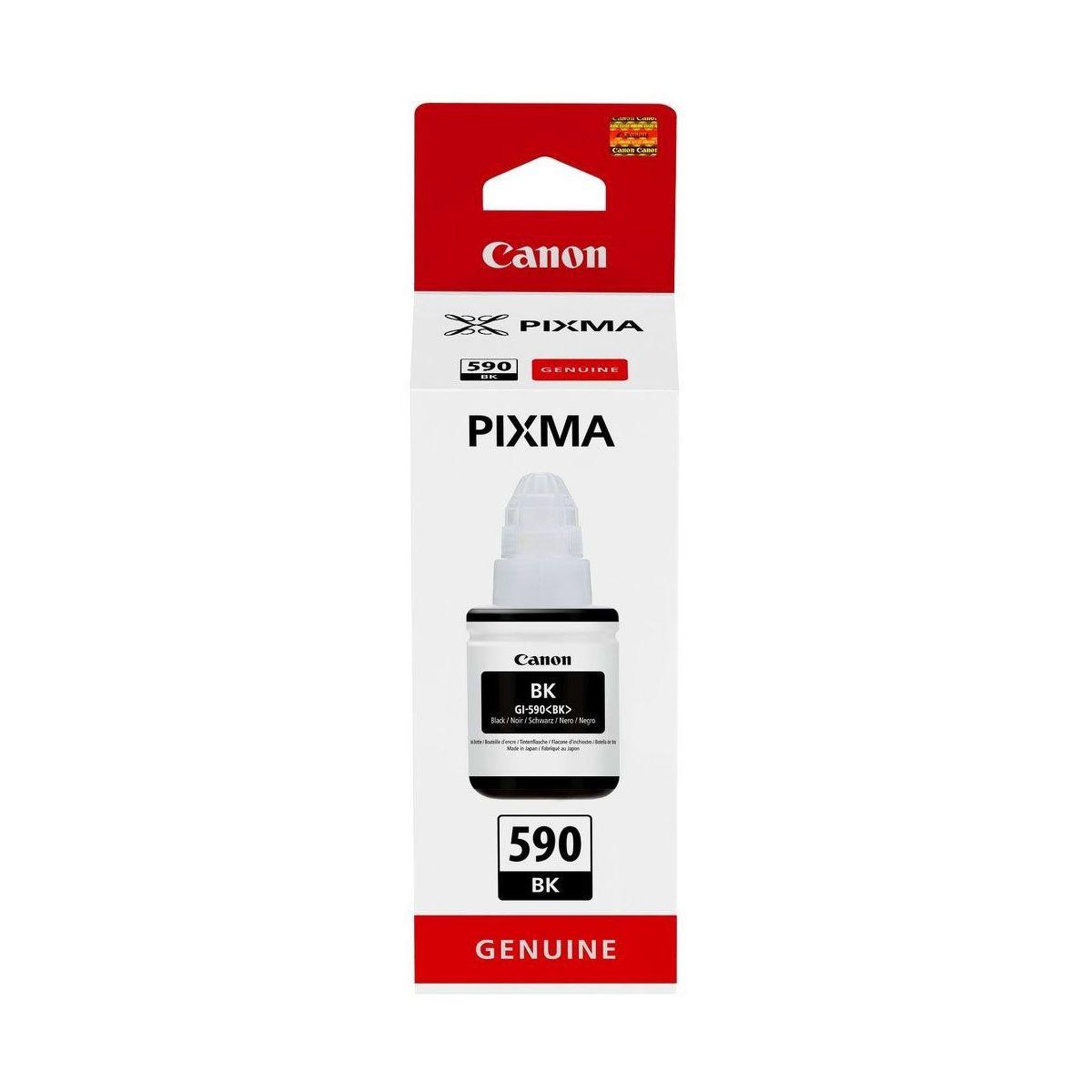 Canon Cartouche d'encre bouteille d'encre gi-490 noire pixma série g - 0663c001
