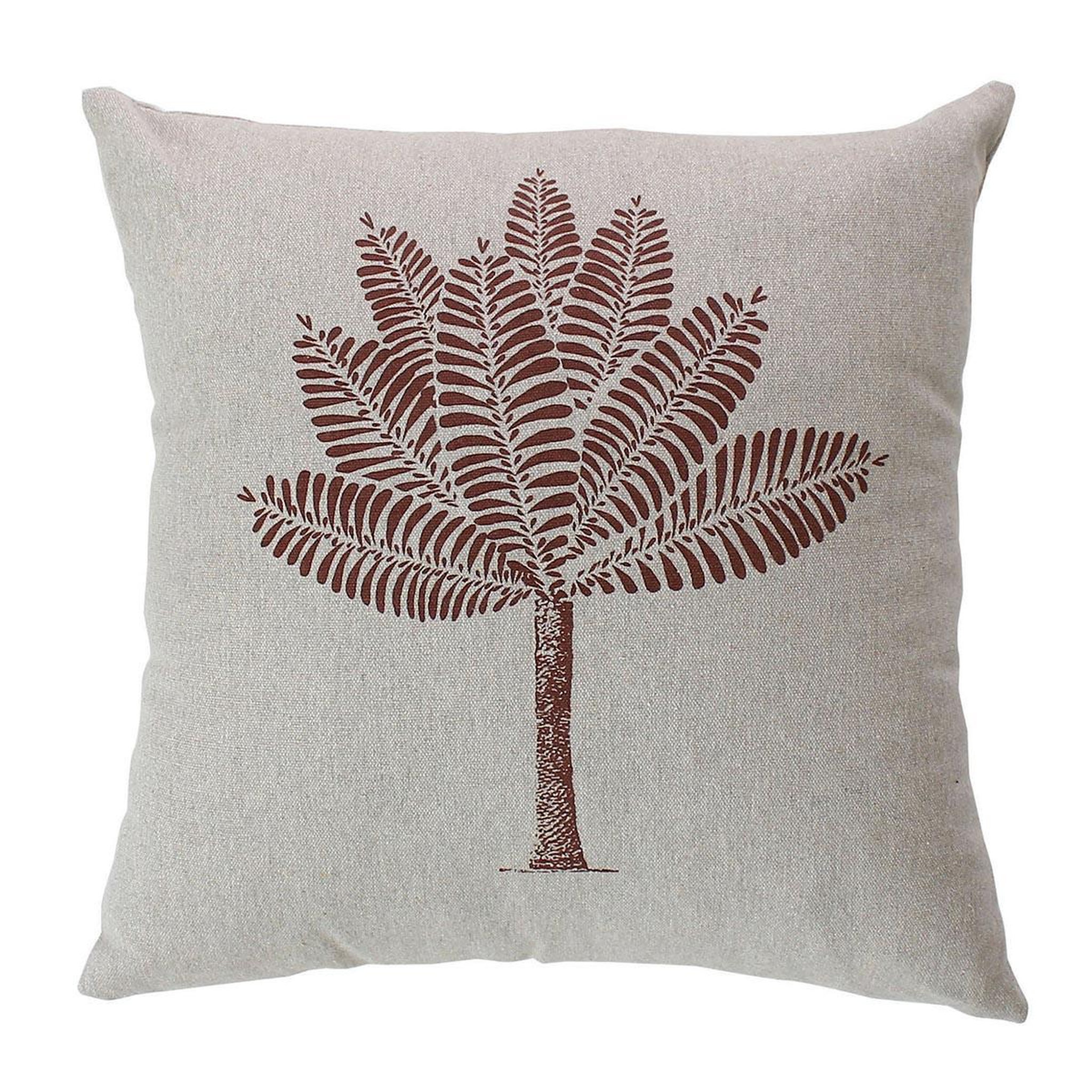 ENJOY HOME Coussin déco imprimé  kasane  40x40cm lin
