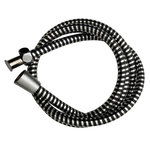 Paris Prix Flexible de Douche en PVC  Hydro  2m Noir