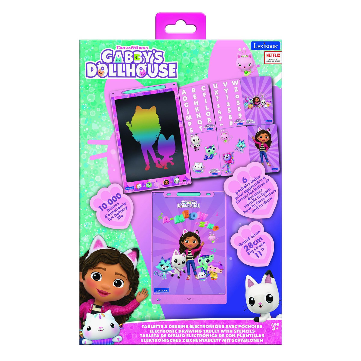 Lexibook Tablette à Dessins multicolore  Gabby et la maison magique