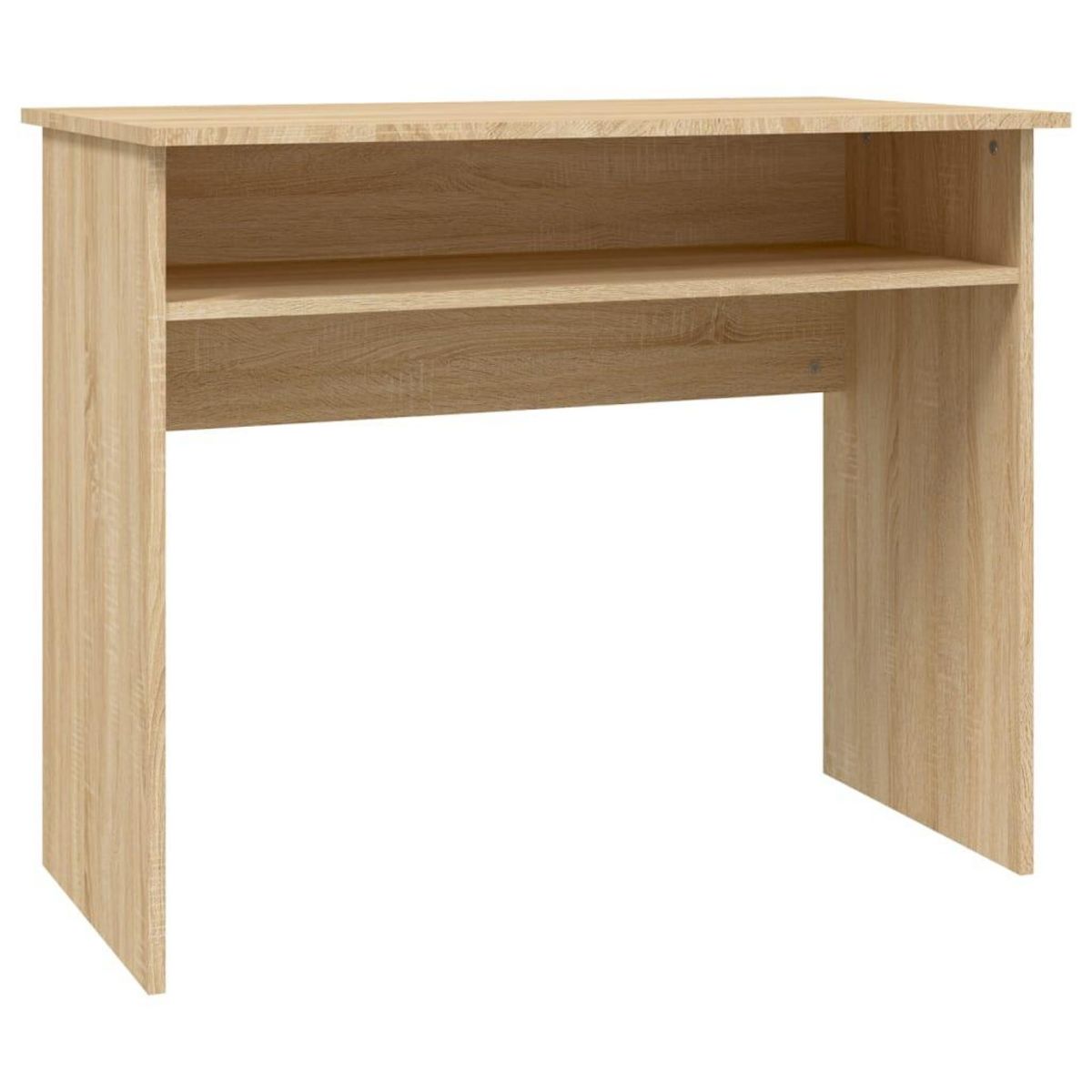 VIDAXL Bureau Chene sonoma 90x50x74 cm Bois d'ingenierie