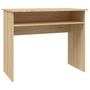 Voir la diapositive 2 : VIDAXL Bureau Chene sonoma 90x50x74 cm Bois d'ingenierie