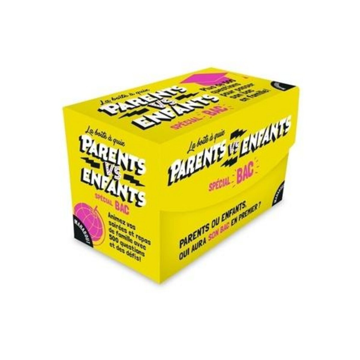 PARENTS VS ENFANTS SPECIAL BAC. PLUS DE 500 QUESTIONS POUR PASSER SON BAC EN FAMILLE !, Simonel Marie-Germaine