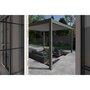 Voir la diapositive 7 : Pergola Bioclimatique autoportée 4x4 m - Aluminum Anthracite - 4x4m VS OmBREA®