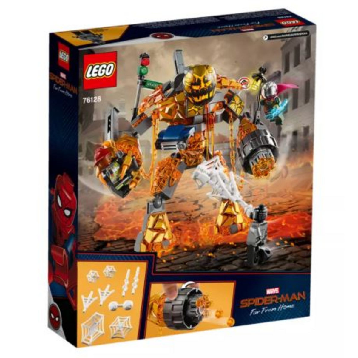 LEGO Marvel 76128 - Spider Man et la bataille de l'Homme de métal