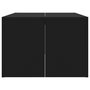 Voir la diapositive 5 : VIDAXL Table basse noir 102x50x36 cm bois d'ingenierie