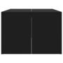 Voir la diapositive 5 : VIDAXL Table basse noir 102x50x36 cm bois d'ingenierie