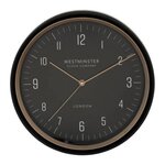 ATMOSPHERA Horloge Murale  Sven  29cm Noir