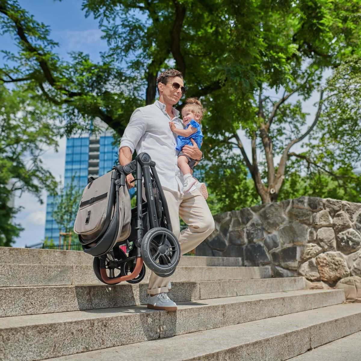 KINDERKRAFT Poussette multifonctionnelle 3 en 1 ESME PRO