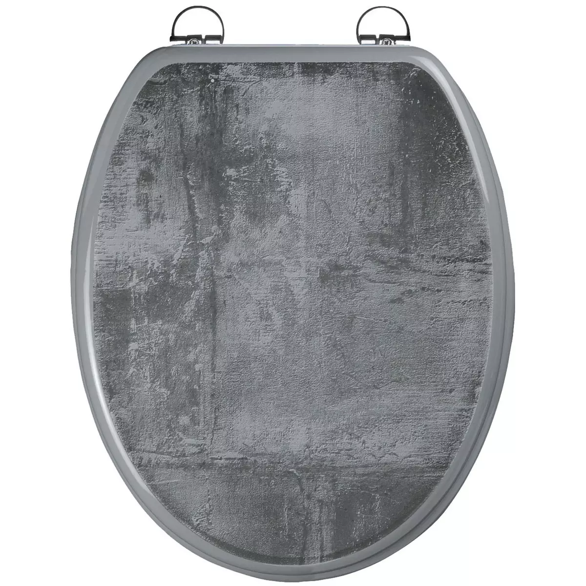  Abattant WC - en MDF avec charnières en inox réglables - CIMENT