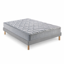 Voir la diapositive 2 : KING OF DREAMS Ensemble Sommier Tapissier et Matelas Latex Accueil Moelleux