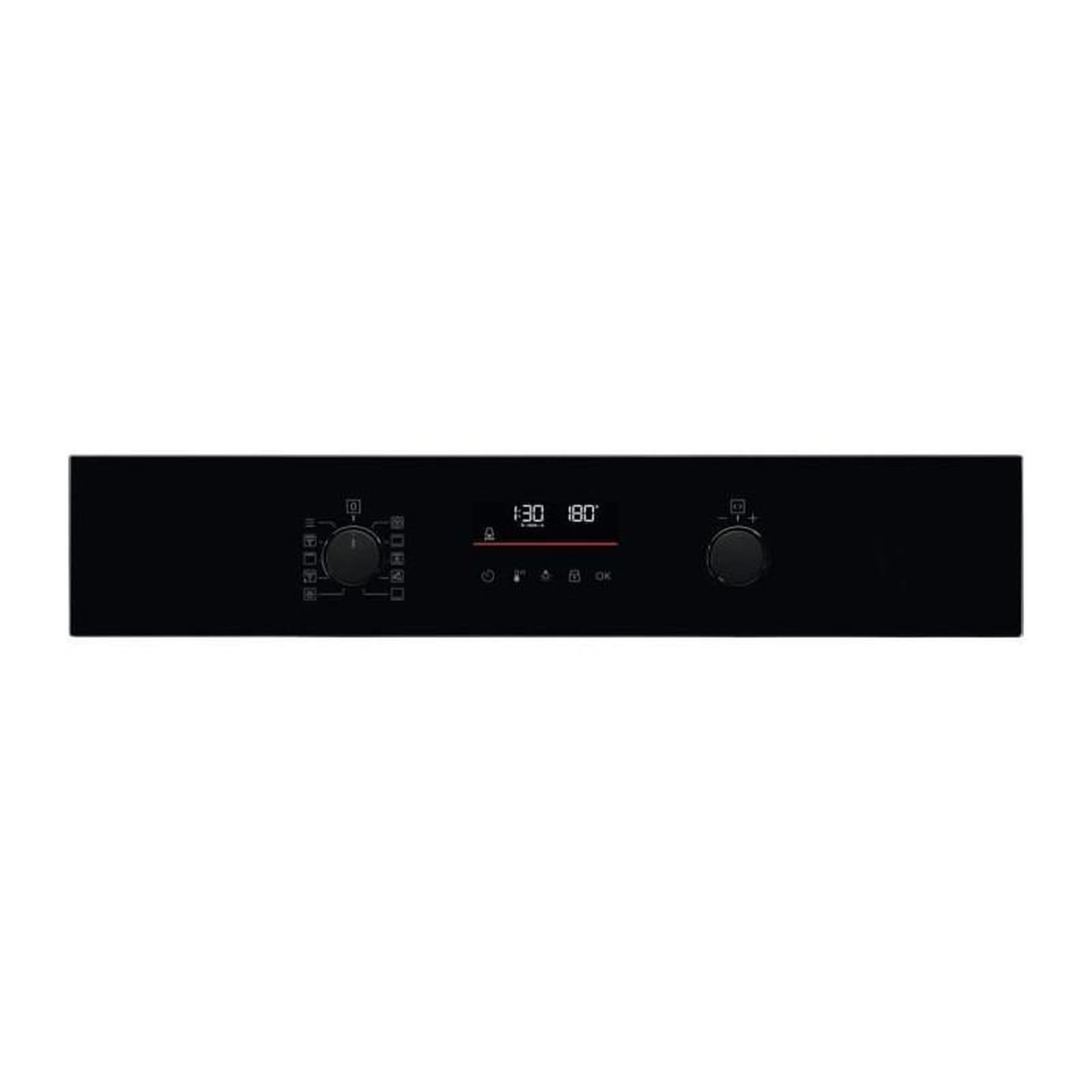 Voir la diapositive 2 : ELECTROLUX Four encastrable – Pyrolyse – Chaleur tournante pulsée – Noir – Electrolux EOF6P46Z