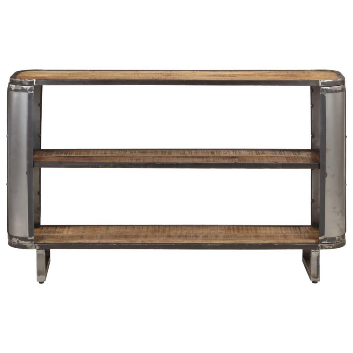 VIDAXL Buffet 120x30x73 cm Bois de manguier massif