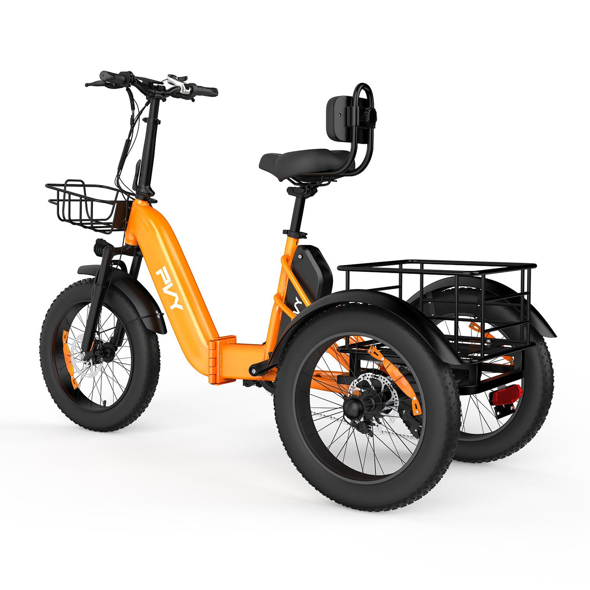 Voir la diapositive 5 : PVY Tricycle électrique de cargaison de pvy f20