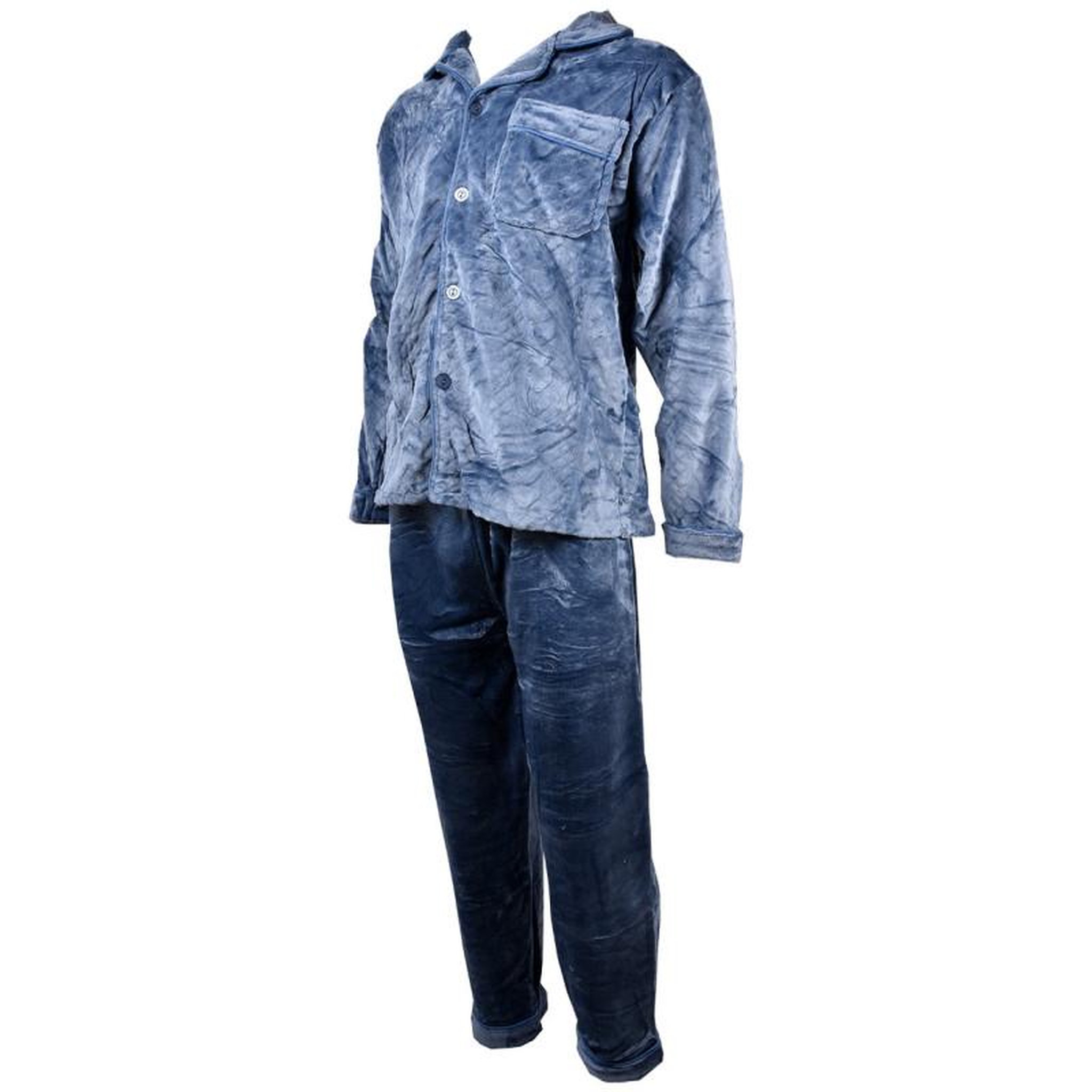 Voir la diapositive 2 : OZABI Pyjama Homme POLAIRE ECO