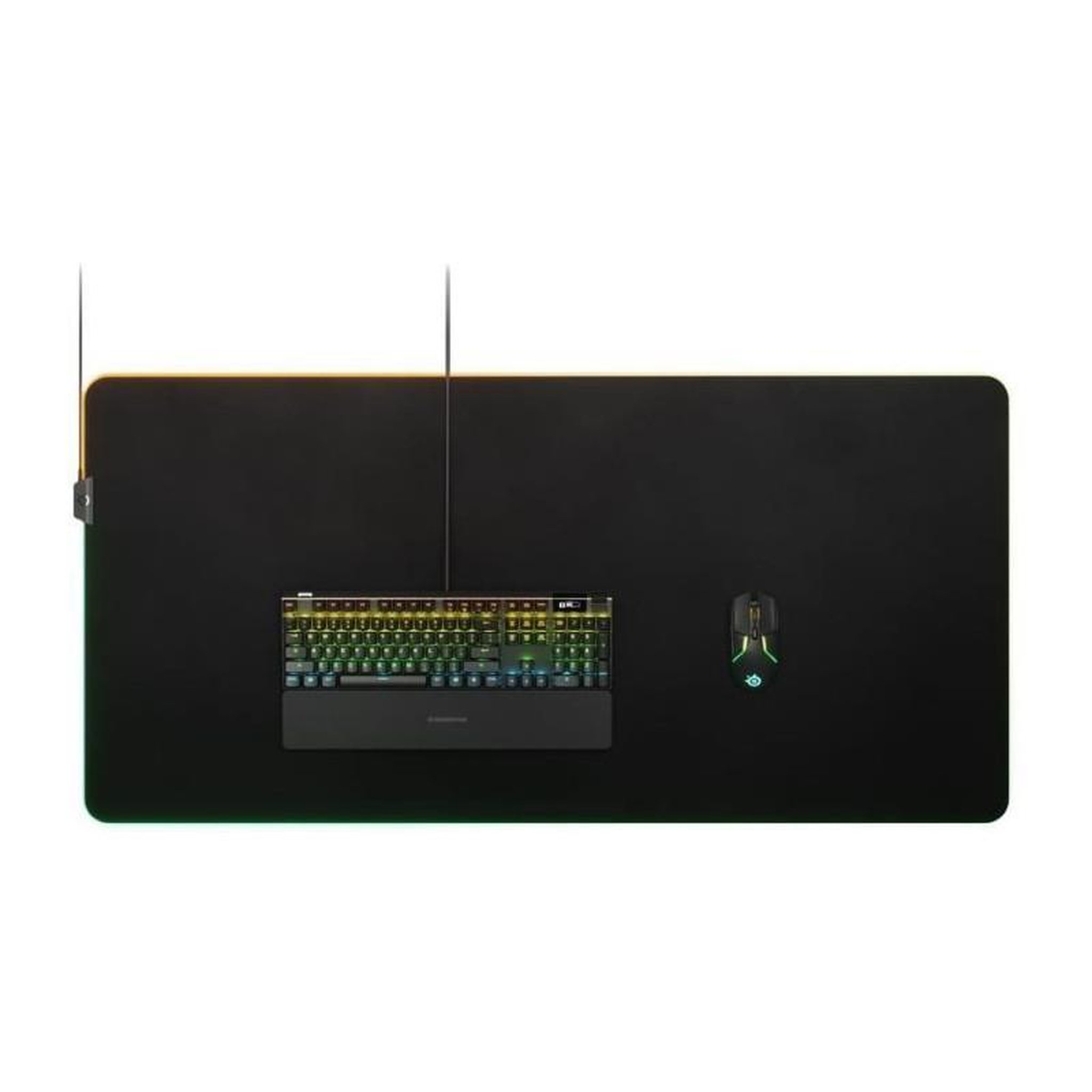 Voir la diapositive 3 : SteelSeries Tapis de Souris Gaming - STEELSERIES - QCK Prism Cloth 3XL