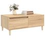 Voir la diapositive 4 : VIDAXL Table basse Chene sonoma 90x50x36,5 cm Bois d'ingenierie