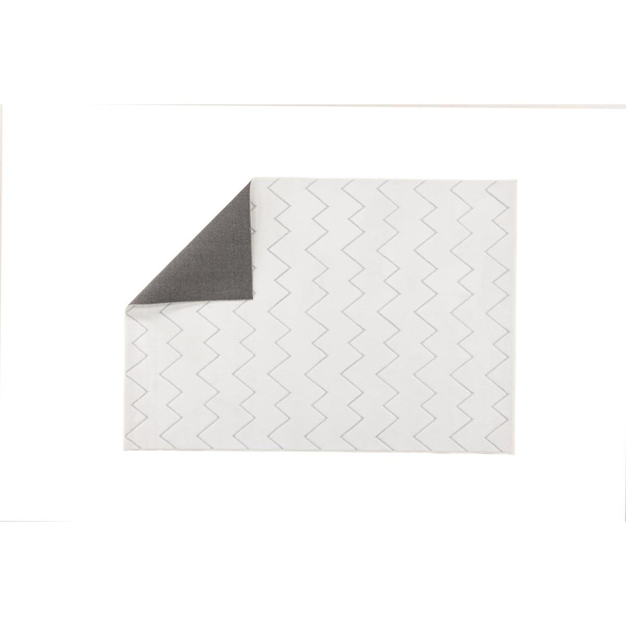 Voir la diapositive 2 : Paris Prix Tapis déco  fia  200x290cm blanc