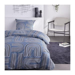 Today Parure de lit 1 personne - TODAY - Sunshine 15.26 - 140 x 200 cm - 100% Coton imprimé