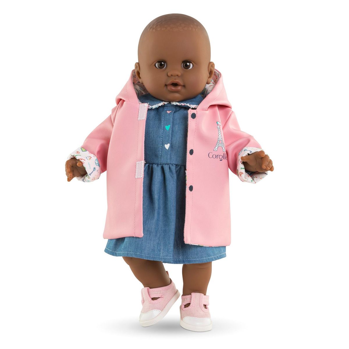 Corolle Ciré Réversible Week-end à Paris pour poupon 36 cm